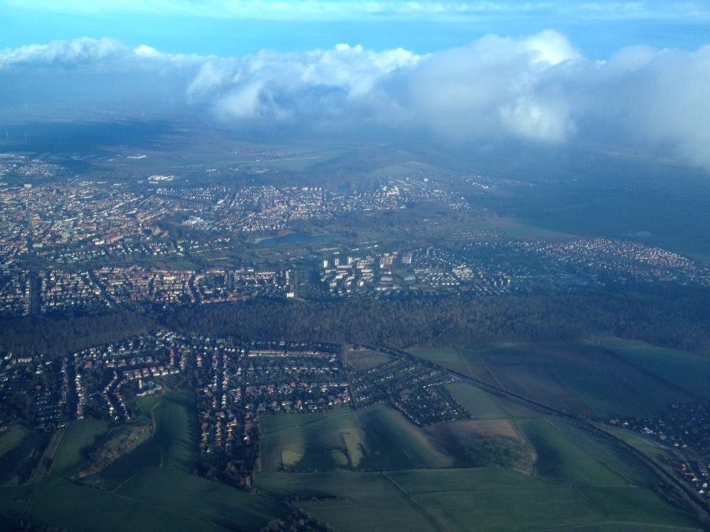 Hildesheim aus Pilotensicht