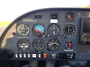 Diamond DA-20 Katana Cockpit