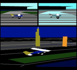 Flight Simulator 3.0 Aussendarstellung