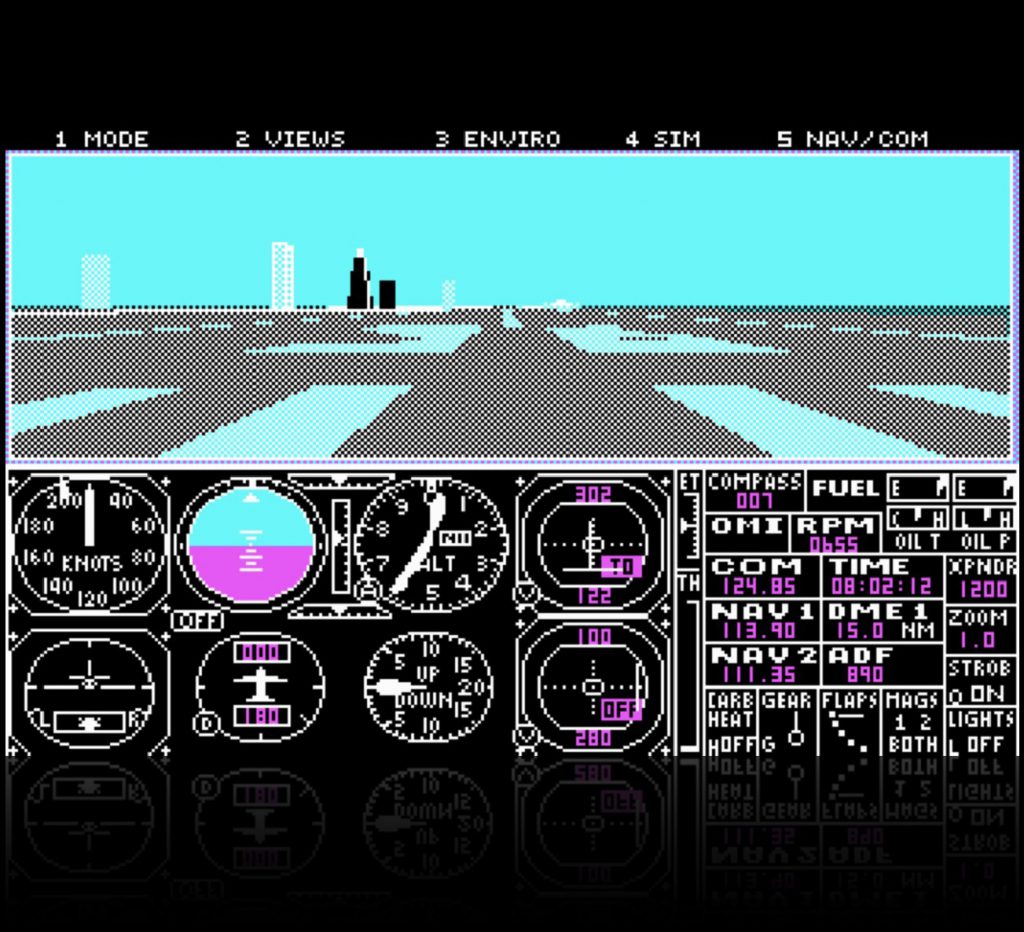 Der Microsoft Flight Simulator 3.0 (FS3)